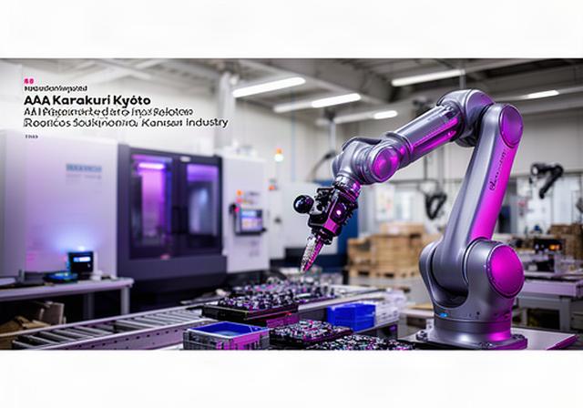 製造現場で稼働するAIビジョン搭載の協働ロボットアーム